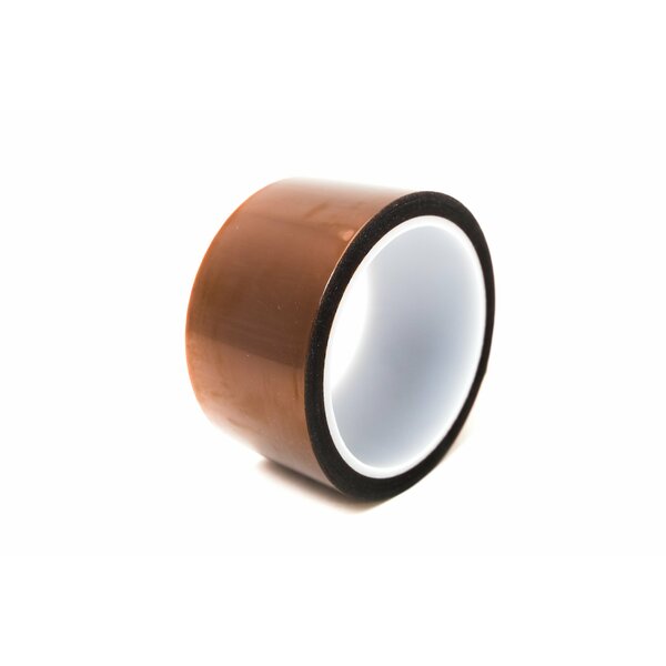 Bertech ESD Anti-Static High-Temperature Kapton Tape, 2 In. Wide x 36 Yards Long, Amber KPTLS-2